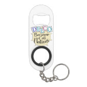 Delco-Basar aller Nationen Mini Flaschenöffner (Rückseite)