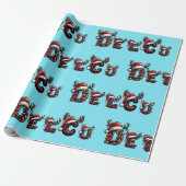 delco Christmas Geschenkpapier (Ungerollt)