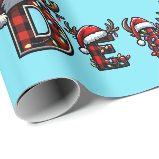 delco Christmas Geschenkpapier (Rolleneckpunkt)