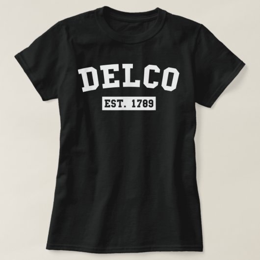 Delco Est. 1789 T-Shirt (Design vorne)