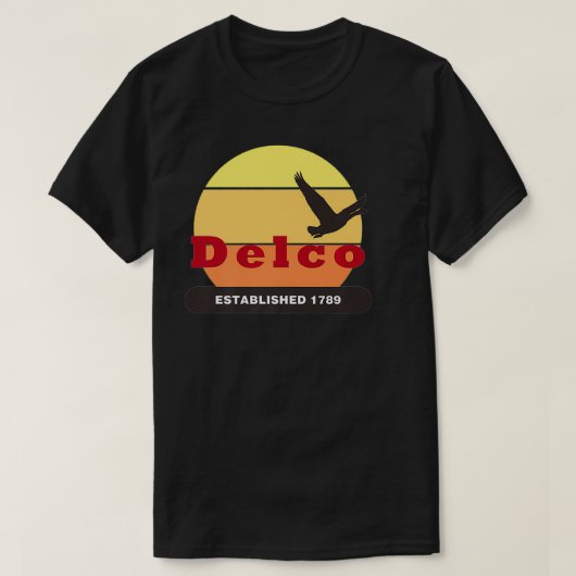 Delco Est T-Shirt (Design vorne)