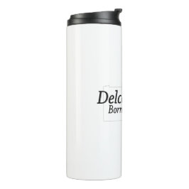 Delco Geboren und aufgezogen Thermosbecher