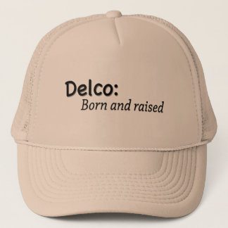 Delco Geboren und aufgezogen Truckerkappe