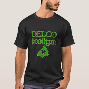 Delco Hooligan Irish Delaware Landkreis PA Kleebla T-Shirt