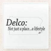 Delco Lifestyle Glasuntersetzer (Vorderseite)