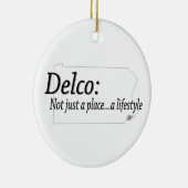 Delco Lifestyle Keramik Ornament (Rechts)