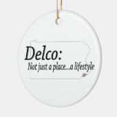 Delco Lifestyle Keramik Ornament (Links)