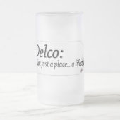 Delco Lifestyle Mattglas Bierglas (Mittel)