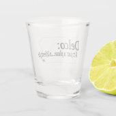 Delco Lifestyle Schnapsglas (Rückseite)