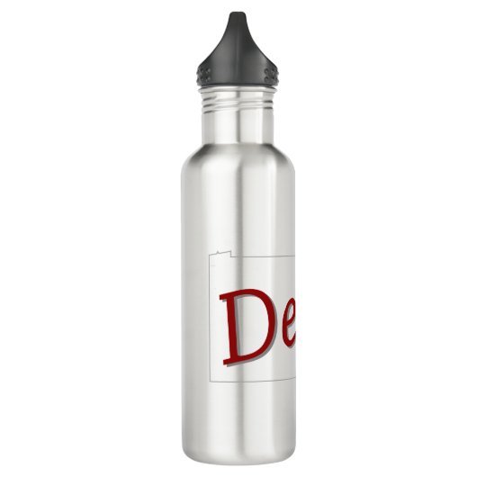 DELCO (R) seit 1789 Edelstahlflasche (Links)