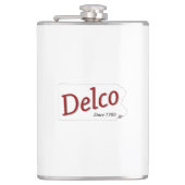 DELCO (R) seit 1789 Flachmann (Vorderseite)