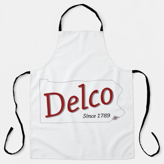DELCO (R) seit 1789 Schürze (Vorderseite)