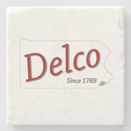 DELCO (R) seit 1789 Steinuntersetzer