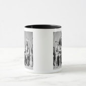 Delegation von Sioux-Leitern, geführt durch rote Tasse (Zentrum)