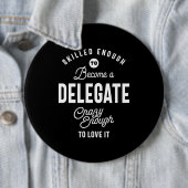 Delegierte Job Titel T-Shirt Geschenke Männer Frau Button (Beispiel)