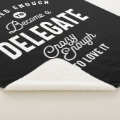 Delegierte Job Titel T-Shirt Geschenke Männer Frau Sherpadecke (3/4)