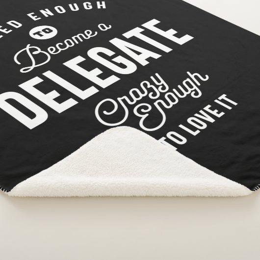 Delegierte Job Titel T-Shirt Geschenke Männer Frau Sherpadecke (3/4)