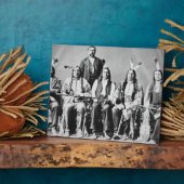 Delegiof Sioux chiefs, led by Red Cloud (1822) Fotoplatte (Seite)