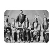 Delegiof Sioux chiefs, led by Red Cloud (1822) Magnet (Horizontal)