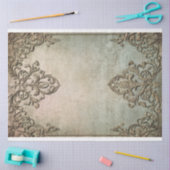 Delektierbarer, verwitterter Dämpferhintergrund Seidenpapier (Basteln)