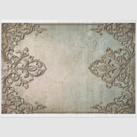 Delektierbarer, verwitterter Dämpferhintergrund Seidenpapier (Vorderseite)