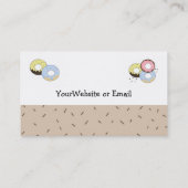 Delektive Donuts Visitenkarte (Rückseite)