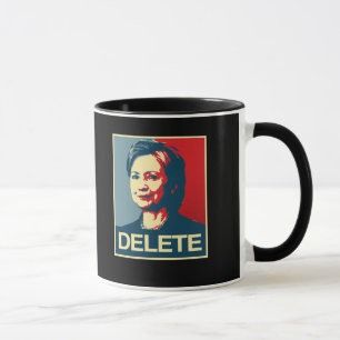 DELETE - Anti-Hillary-Poster - - Anti-Hillary -.pn Tasse