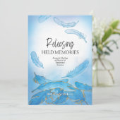 DELETE Bruce's Book Launch Einladung (Stehend Vorderseite)