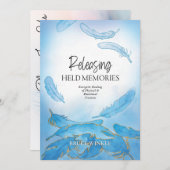 DELETE Bruce's Book Launch Einladung (Vorne/Hinten)