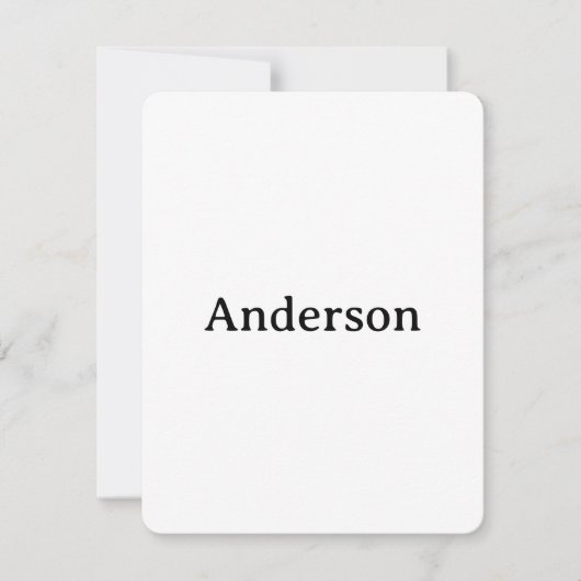Delete Text Replace Own Design 4.25"x5.5" Rounded Dankeskarte (Vorderseite)