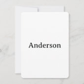 Delete Text Replace Own Design 4.5"x6.25" Rounded Dankeskarte (Vorderseite)