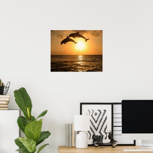 Delfin 3 poster (Heimbüro)