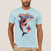 Delfín Abstracto y Moderno T-Shirt (Vorderseite)