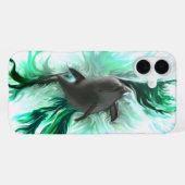 Delfin Baby iPhone Hülle (Rückseite (Horizontal))
