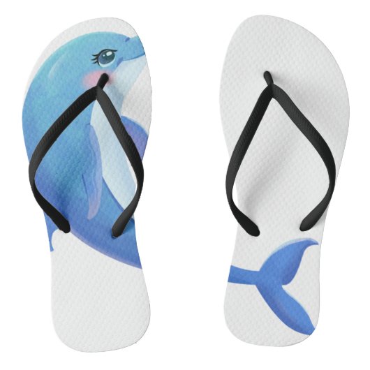 Delfin Badesandalen (Fußbett)