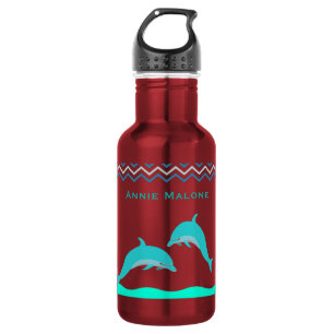 Delfin benutzerdefiniertes Wasser Edelstahlflasche