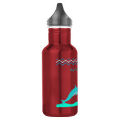 Delfin benutzerdefiniertes Wasser Edelstahlflasche (Links)