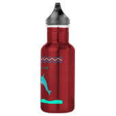 Delfin benutzerdefiniertes Wasser Edelstahlflasche (Rechts)
