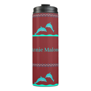 Delfin benutzerdefiniertes Wasser Thermosbecher