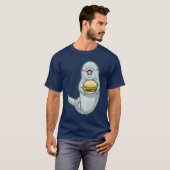 Delfin-Cheeseburger T-Shirt (Vorne ganz)