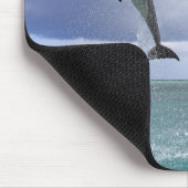 Delfin, Delphin, Grosser Tuemmler, Tursiops 2 Mousepad (Ecke)