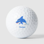 Delfin-Design Golfball (Vorderseite)