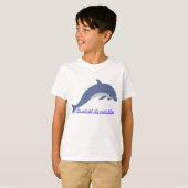Delfin divertido en alta mar T-Shirt (Vorne ganz)