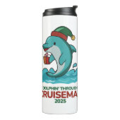 Delfin Durch Cruisemas 2025 Thermosbecher (Nach links gedreht)