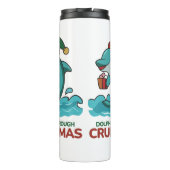 Delfin Durch Cruisemas 2025 Thermosbecher (Rückseite)