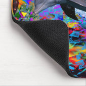 Delfin Farbenspritzer-Mauspad Mousepad (Ecke)
