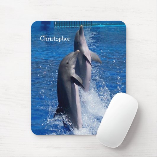 Delfin-Fotodesign Mousepad (Mit Mouse)