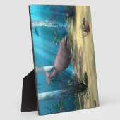 Delfin Fotoplatte (Seite)