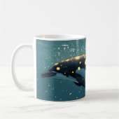 Delfin-Galaxie" oder "kosmisch". Kaffeetasse (Links)