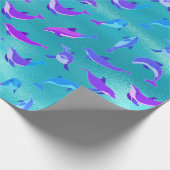 Delfin Geschenkpapier (Ecke)